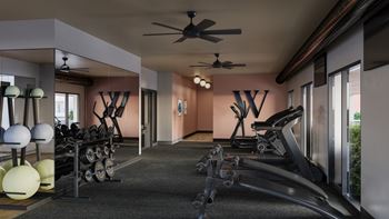 Fitness room
